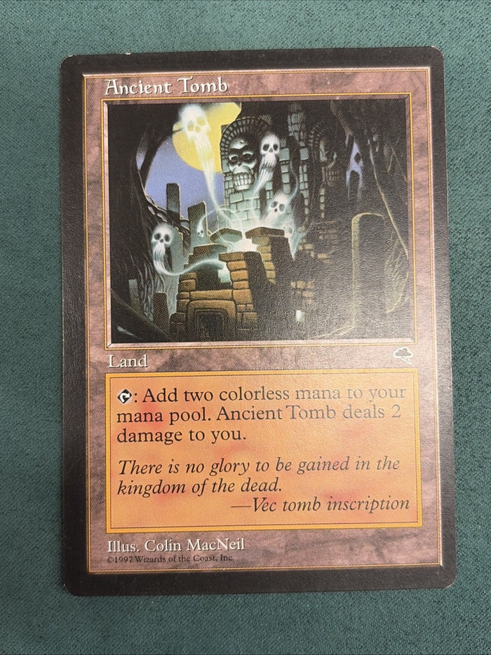 MTG Ancient Tomb Tempest (2) Magic The Gathering