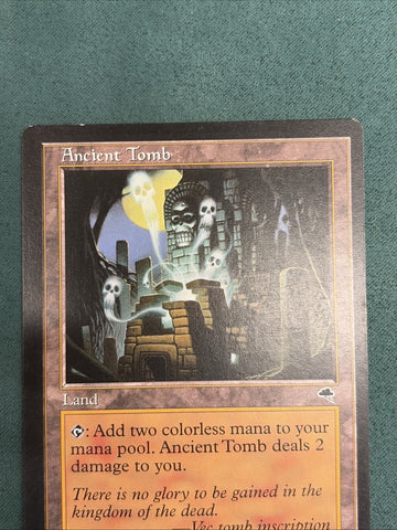 MTG Ancient Tomb Tempest (2) Magic The Gathering (back)