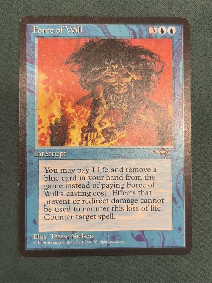 MTG Force Of Will Alliances LP Magic The Gathering