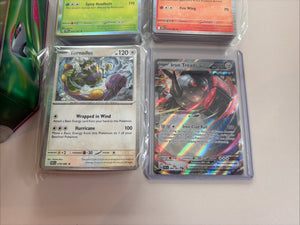 150x Pokemon Bundle TCG Rare Holo 100% Genuine Pokémon Cards Tin Included GX/EX (back)