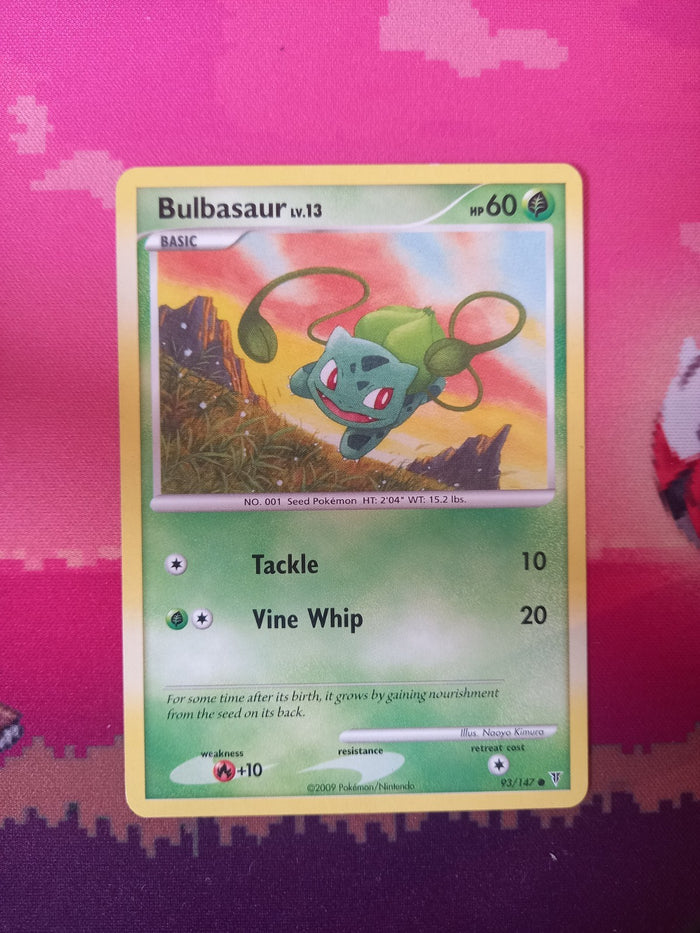 Pokemon Card Bulbasaur Supreme Victors Common 93/147 Near Mint