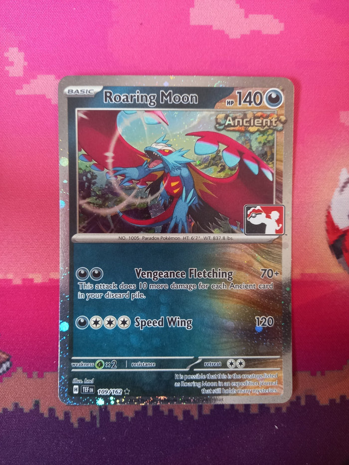 Pokemon Card Roaring Moon Prize Pack Cosmo Holo Rare 109/162 Near Mint