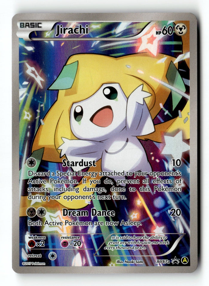 Pokemon Card Jirachi XY67a XY Black Star Promo Alternate Art Near Mint