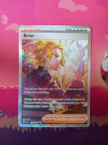 Pokemon Card Briar 171/142 Special Illustration Rare Stellar Crown Near Mint