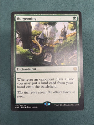 MTG Burgeoning Conspiracy LP Magic The Gathering