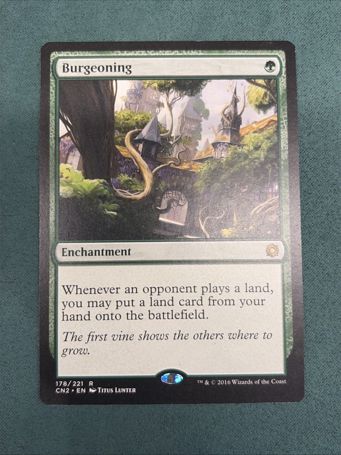 MTG Burgeoning Conspiracy LP Magic The Gathering
