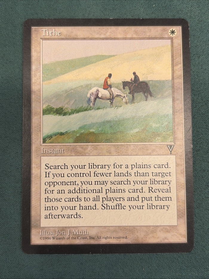 MTG Tithe Visions LP Magic The Gathering