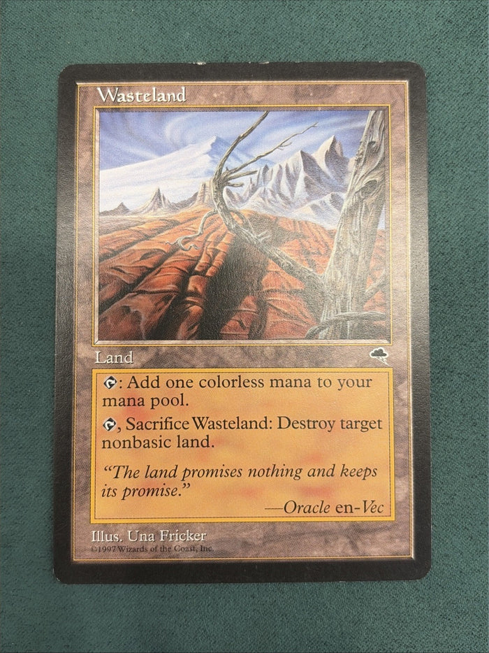 MTG Wasteland Tempest LP Magic The Gathering