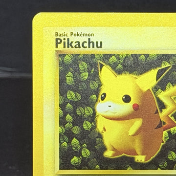 Pikachu Ivy Wizards Black Star #1 LP/NM First Pokémon TCG Promo WoTC Vintage (back)