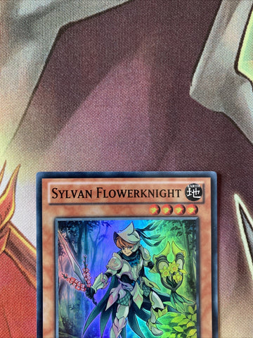 LVAL-EN018 Sylvan Flowerknight 1st Edition Super Very Good to Near Mint Yugioh (back)