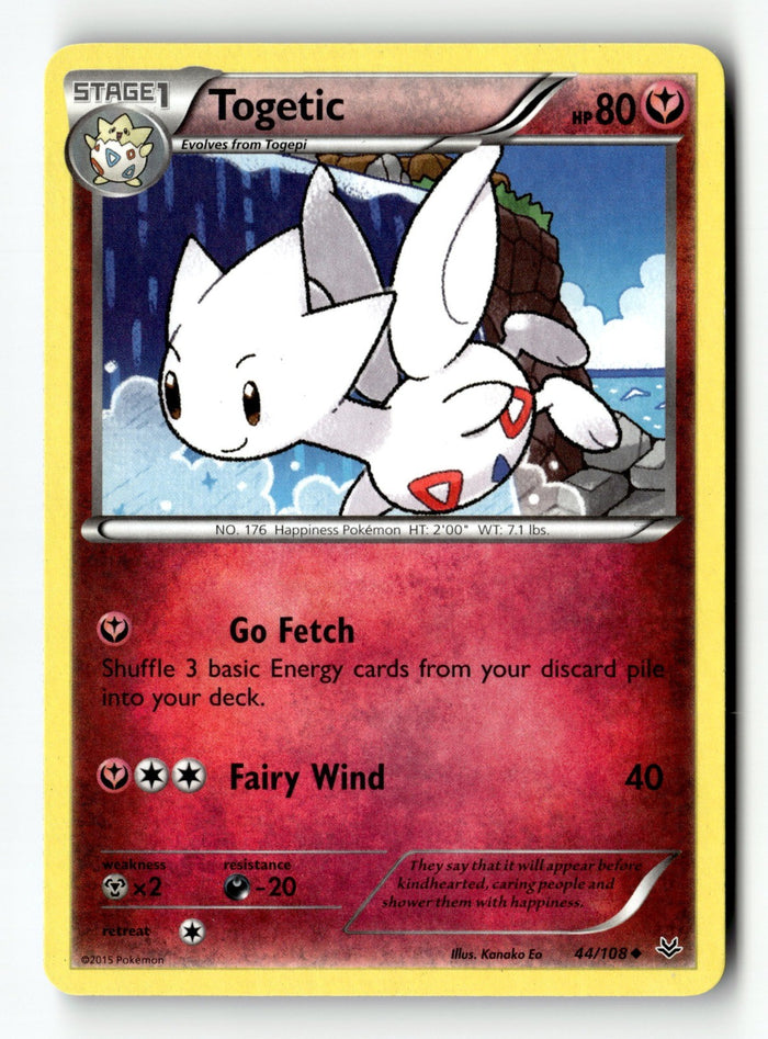 Pokemon Card Togetic LP XY - Roaring Skies 44/108