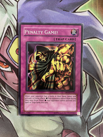 DR3-EN171 Penalty Game! Rare Unlimited Edition NM Yugioh Card