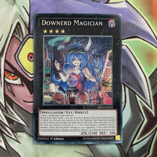 MP14-EN225 Downerd Magician Secret Rare 1st Edition NM Yugioh Card
