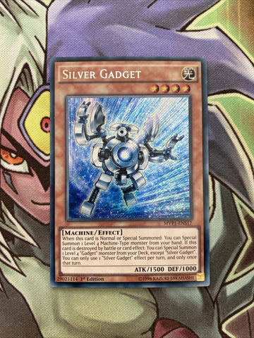 MVP1-ENS17 Silver Gadget Secret Rare 1st Edition NM Yugioh