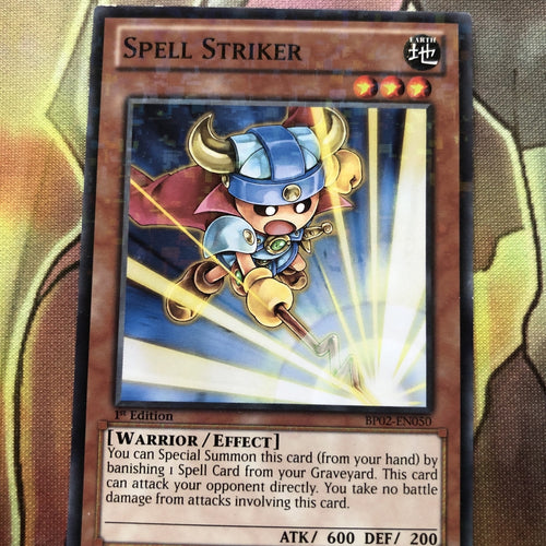 BP02-EN050 Spell Striker Mosaic 1st Edition Near Mint Yugioh Card