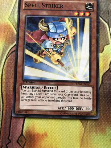 BP02-EN050 Spell Striker Mosaic 1st Edition Near Mint Yugioh Card (back)