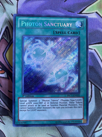 PRC1-EN022 Photon Sanctuary Secret Rare 1st Edition NM Yugioh Card