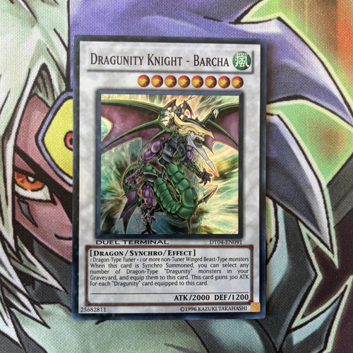 DT04-EN091 Dragunity Knight - Barcha Super Rare Duel Terminal Yugioh Card
