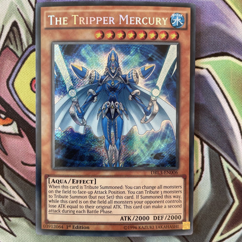 DRL3-EN006 The Tripper Mercury Secret Rare 1st Edition NM Yugioh Card