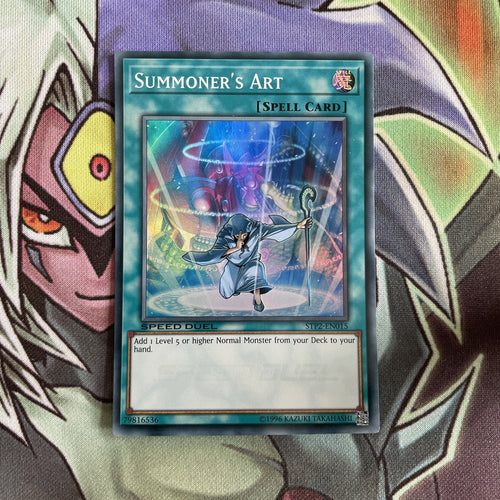 STP2-EN015 Summoner's Art Super Rare Limited Edition NM Yugioh Card