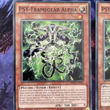 HSRD-EN029 Yugioh! 3x PSY-Framegear Alpha Common 1st Edition