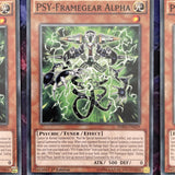 HSRD-EN029 Yugioh! 3x PSY-Framegear Alpha Common 1st Edition