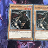 SDSH-EN017 x3 Armageddon Knight Common Mint YuGiOh Card