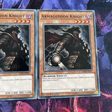 SDSH-EN017 x3 Armageddon Knight Common Mint YuGiOh Card