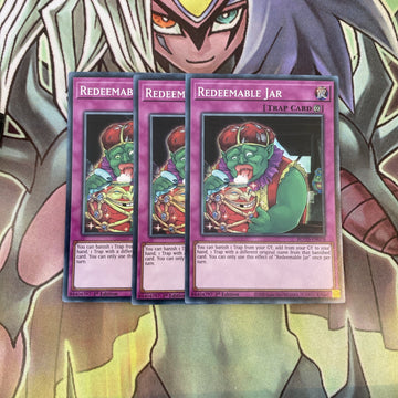 ROTD-EN078 x3 Redeemable Jar Super Rare Excellent Condition Yugioh