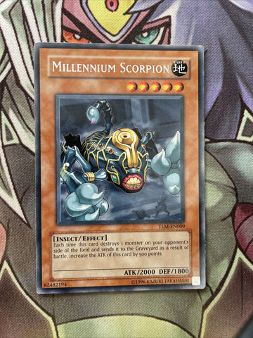 TLM-EN009 Milennium Scorpion Rare UNL Edition NM Yugioh Card