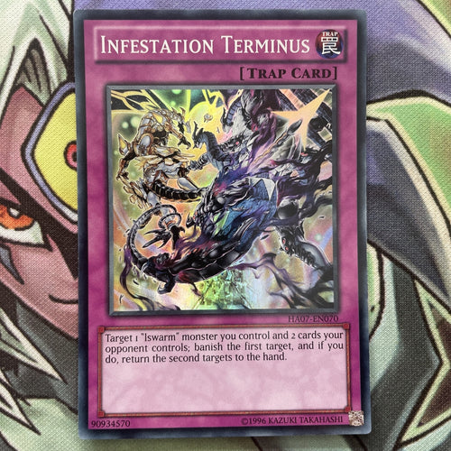 HA07-EN070 Infestation Terminus Super Rare Unlim Edition NM Yugioh Card