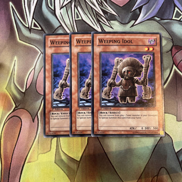 ABPF-EN021 x3 Weeping Idol Common Excellent Condition Yugioh