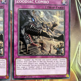 RATE-EN071 x3 Zoodiac Combo, Common, 1st Edition Yugioh!