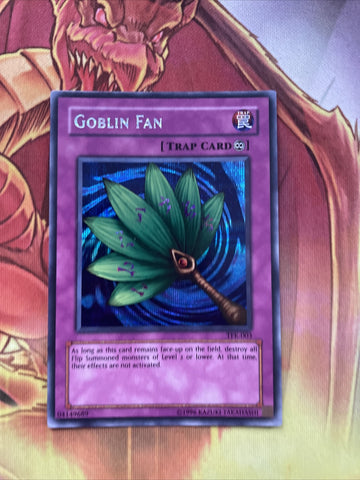 TFK-003 Yugioh! - Goblin Fan - Promo Card - Secret Rare