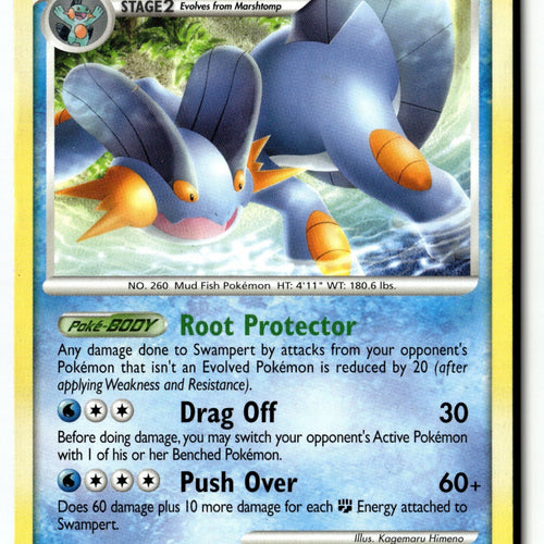 Pokemon Card Swampert - 12/147 (DPPt Supreme Victors) LP Deck Exclusives 012/147