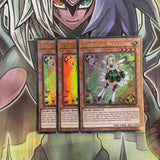 BLRR-EN080 x3 Trickstar Narkissus Ultra Rare Excellent Condition Yugioh