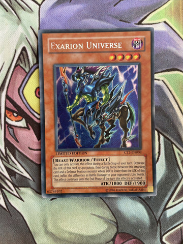 CT2-EN002 Exarion Universe Secret Rare Limited Ed Yugioh Card Near Mint