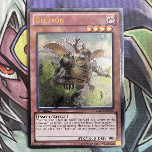 GAOV-EN092 Beetron Ultimate Rare 1st Edition NM Yugioh Card