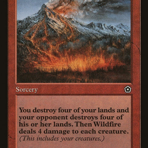 Wildfire - Portal Secnd Sage Excellent Magic MTG