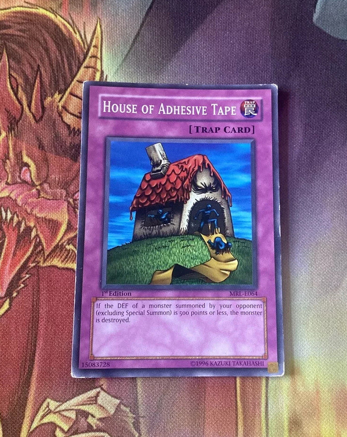 MRL-E064 House of Adhesive Tape 1st Edition Common- Yugioh!