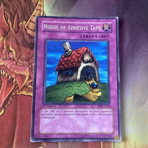 MRL-E064 House of Adhesive Tape 1st Edition Common- Yugioh!