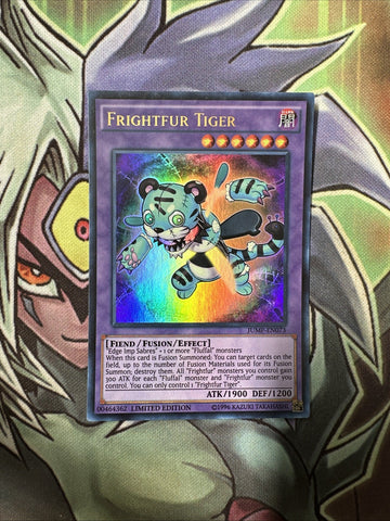 JUMP-EN073 Frightfur Tiger Ultra Rare Limited Edition NM Yugioh Card