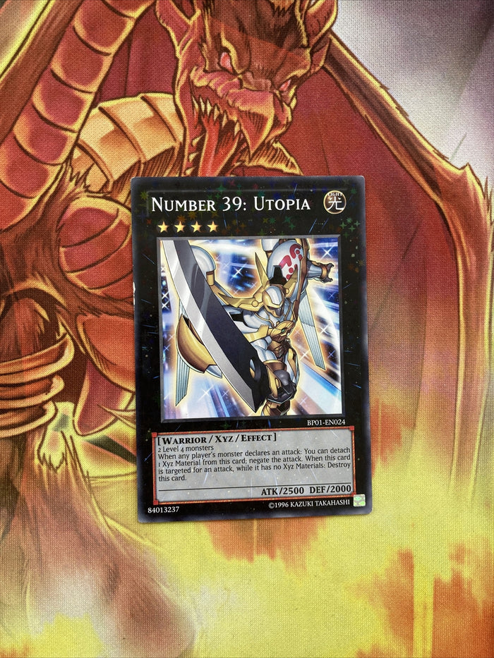 BP01-EN024 YuGiOh Card - Number 39: Utopia UNL Starfoil