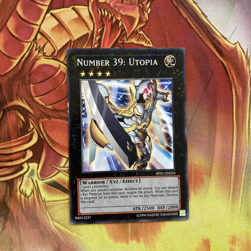 BP01-EN024 YuGiOh Card - Number 39: Utopia UNL Starfoil