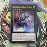 MP14-EN164 Crimson Knight Vampire Bram Ultra Rare 1st Edition NM Yugioh Card