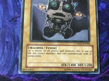 TSHD-EN090 Genex Controller Common Yugioh Card (back)