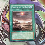 LODT-EN047 Demise Of The Land Common 1st Edition NM Yugioh Card