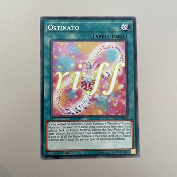 SOFU-EN098 YUGIOH Ostinato Soul Fusion Common Card Mixed Edition NM