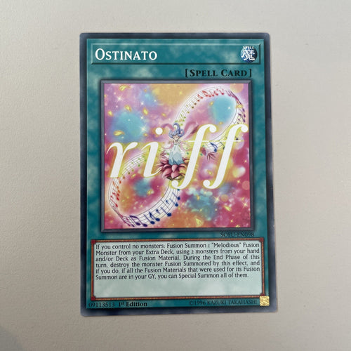 SOFU-EN098 YUGIOH Ostinato Soul Fusion Common Card Mixed Edition NM