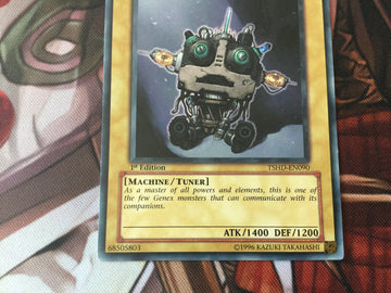 TSHD-EN090 GENEX CONTROLLER Common 1st Edition YuGiOh Card (back)